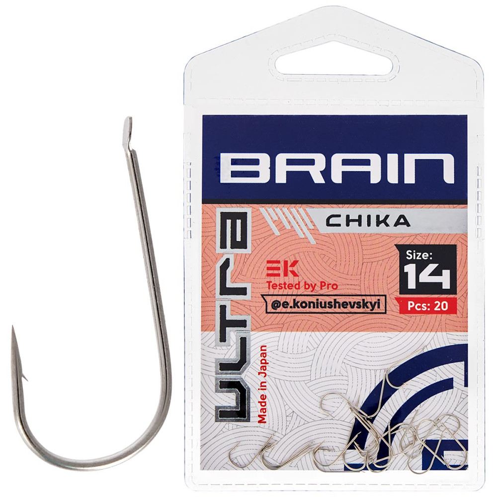 Крючок Brain Ultra Chika #14 (20шт/уп)