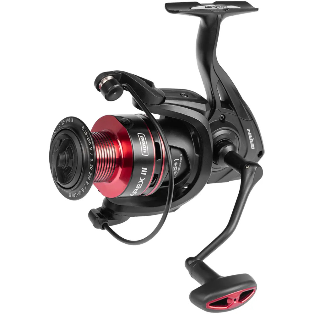 Котушка Brain Apex III Feeder 4000 5+1BB 4.9:1 Black