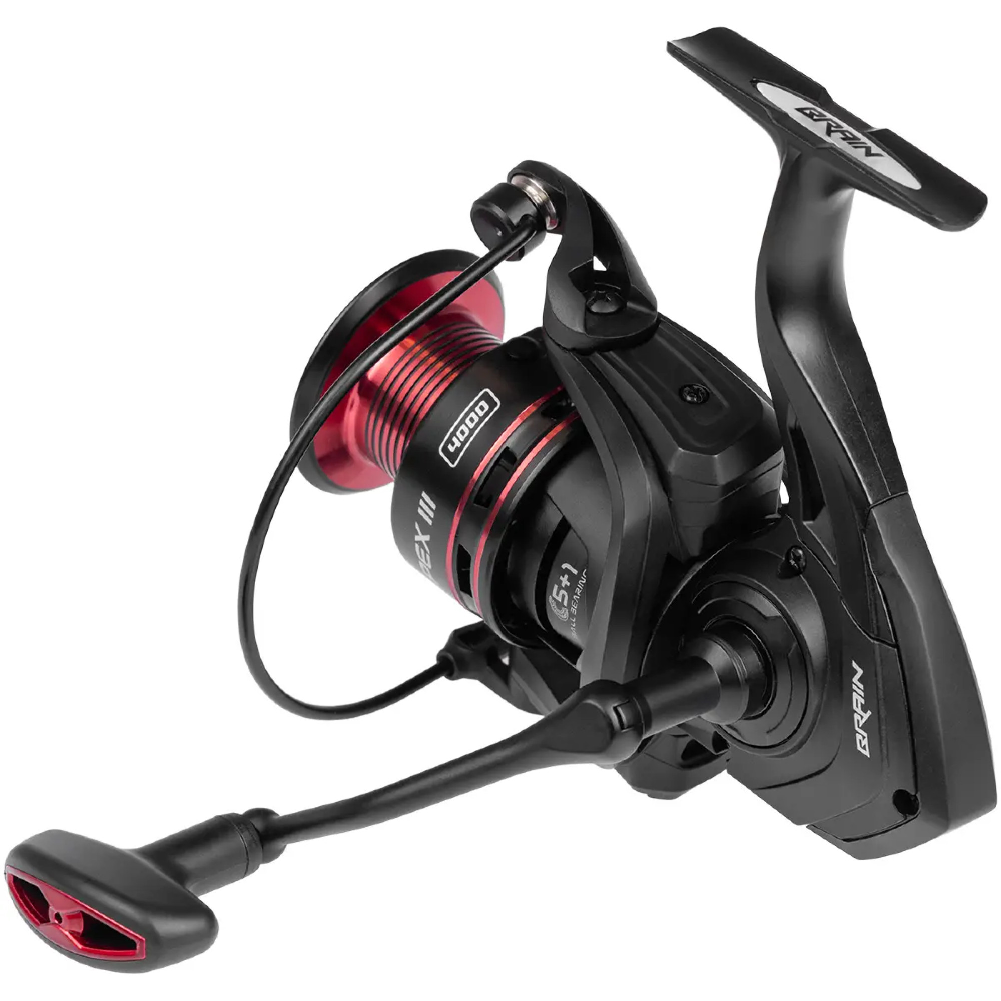 Котушка Brain Apex III Feeder 4000 5+1BB 4.9:1 Black