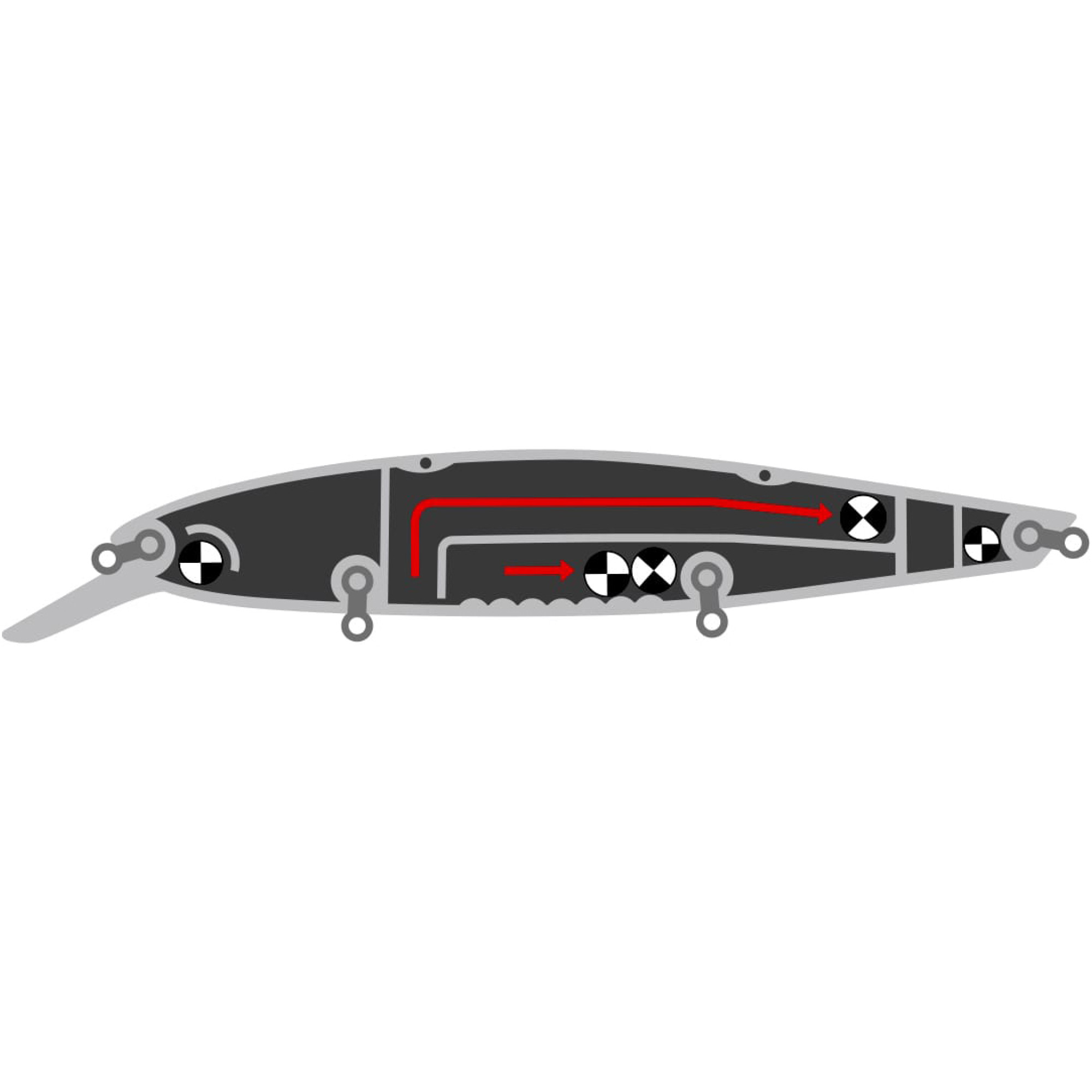 Воблер Deps Balisong Minnow 130SP 130mm 24.8g #35