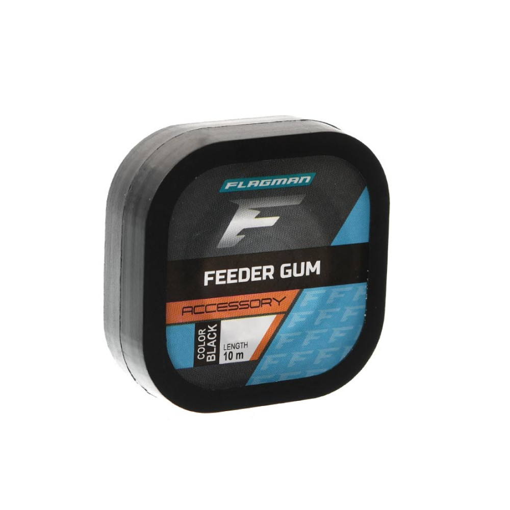 Амортизатор Flagman Feeder Gum Black 0.8мм 10м