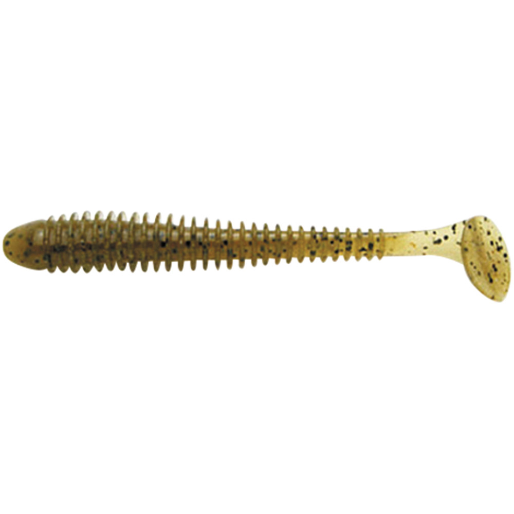 Силикон Keitech Swing Impact 3.5" (8 шт/уп) ц:101 green pumpkin pp.
