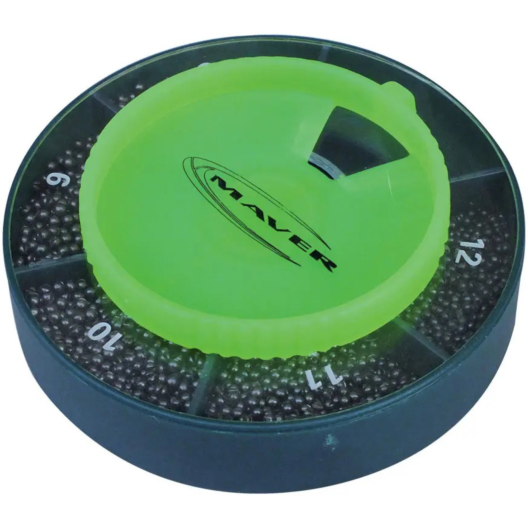 Набір грузил Maver Scatola Pallini Supercalibrati 250g №8; 9; 10; 11; 12