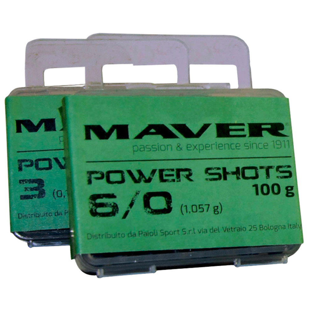 Набор грузил Maver Power Shots №5/0 (0.705g) 100g