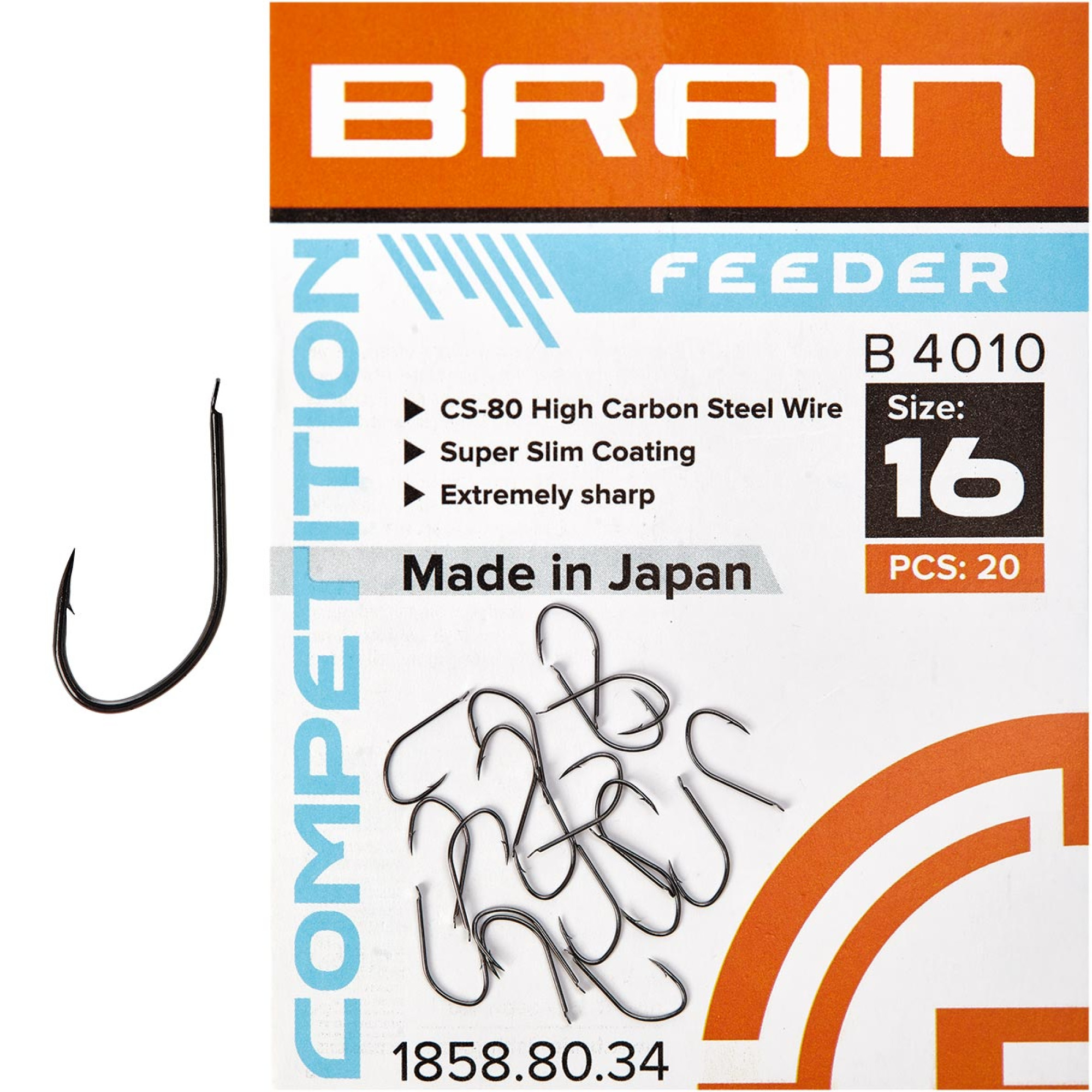 Гачок Brain Feeder B4010 #16 (20 шт/уп)