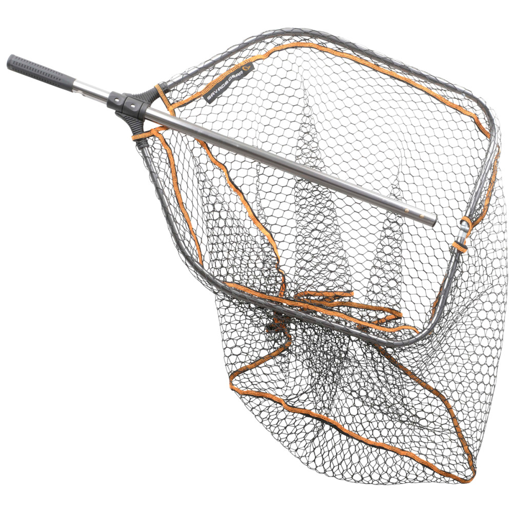 Подсак Savage Gear Pro Folding Rubber Large Mesh Landing Net L (65x50cm)