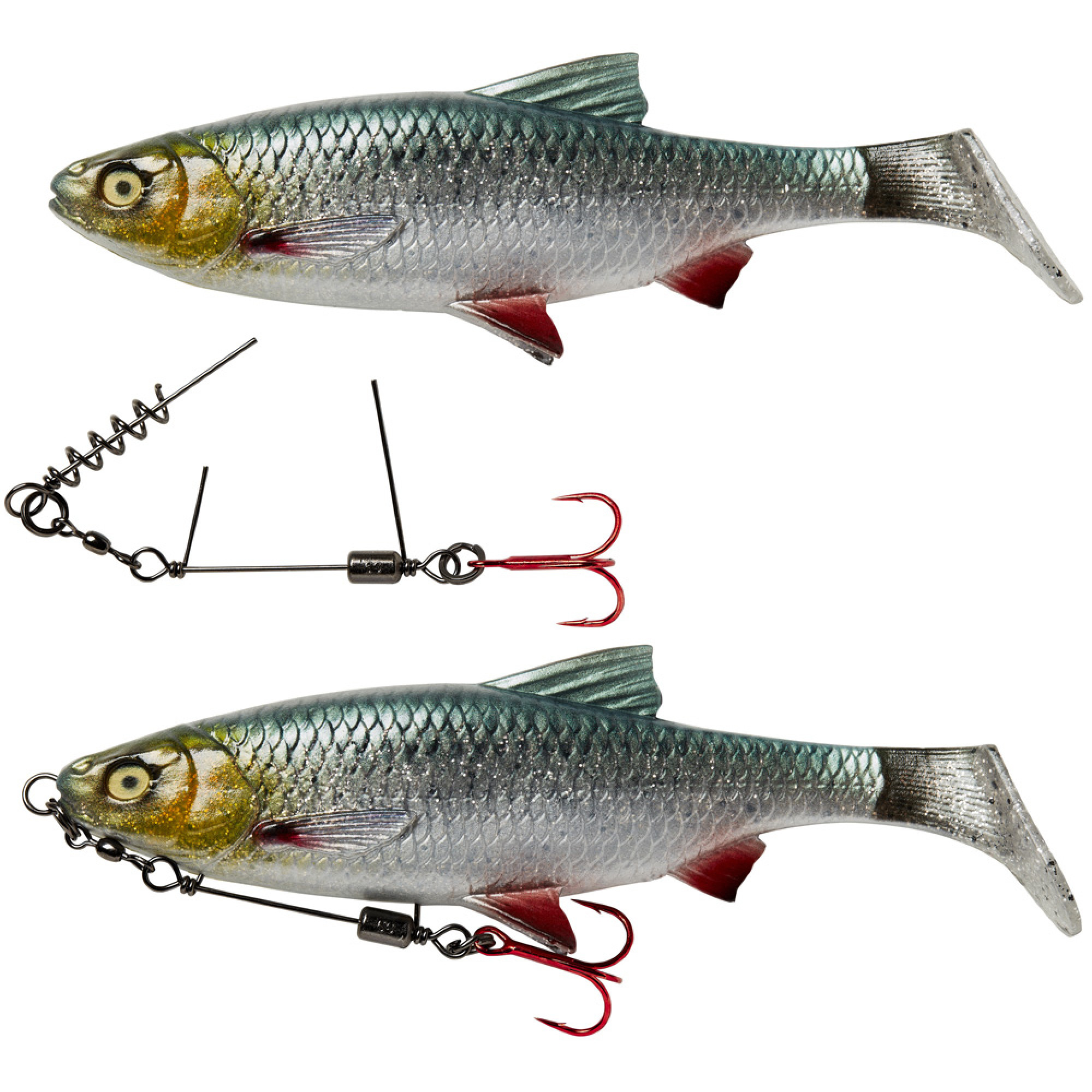 Оснащення Savage Gear SS Corkscrew Stinger 3G 1X #1/0 35kg Red + BN (2 шт/уп)