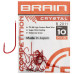 Крючок Brain Crystal B2011 #16 (20 шт/уп) ц:red