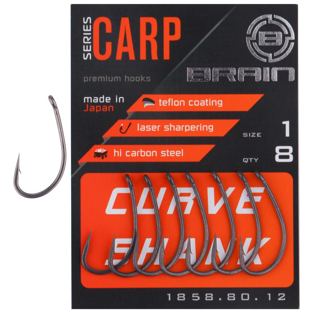 Крючок Brain Curve Shank #2 (10 шт/уп)