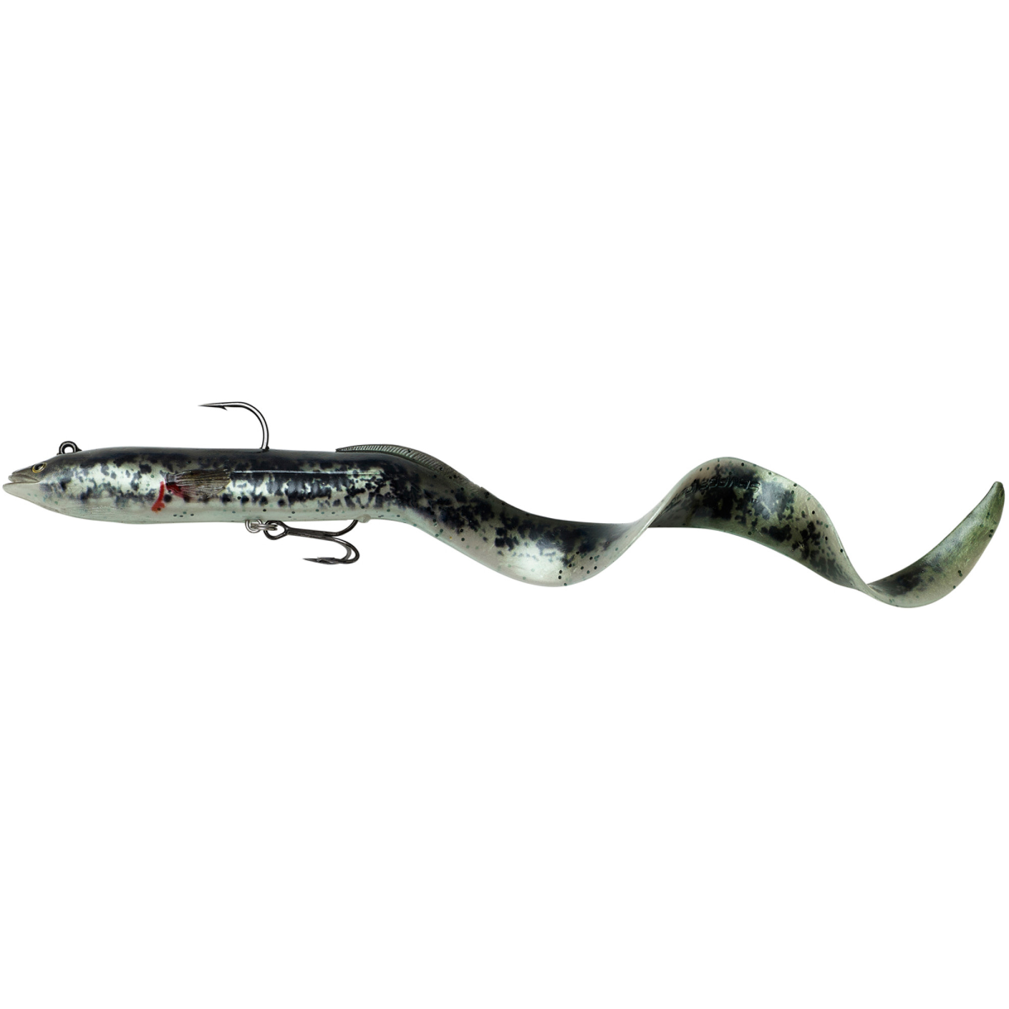 Силікон Savage Gear 4D Real Eel 200mm 38.0g Black/Green/Pearl PHP