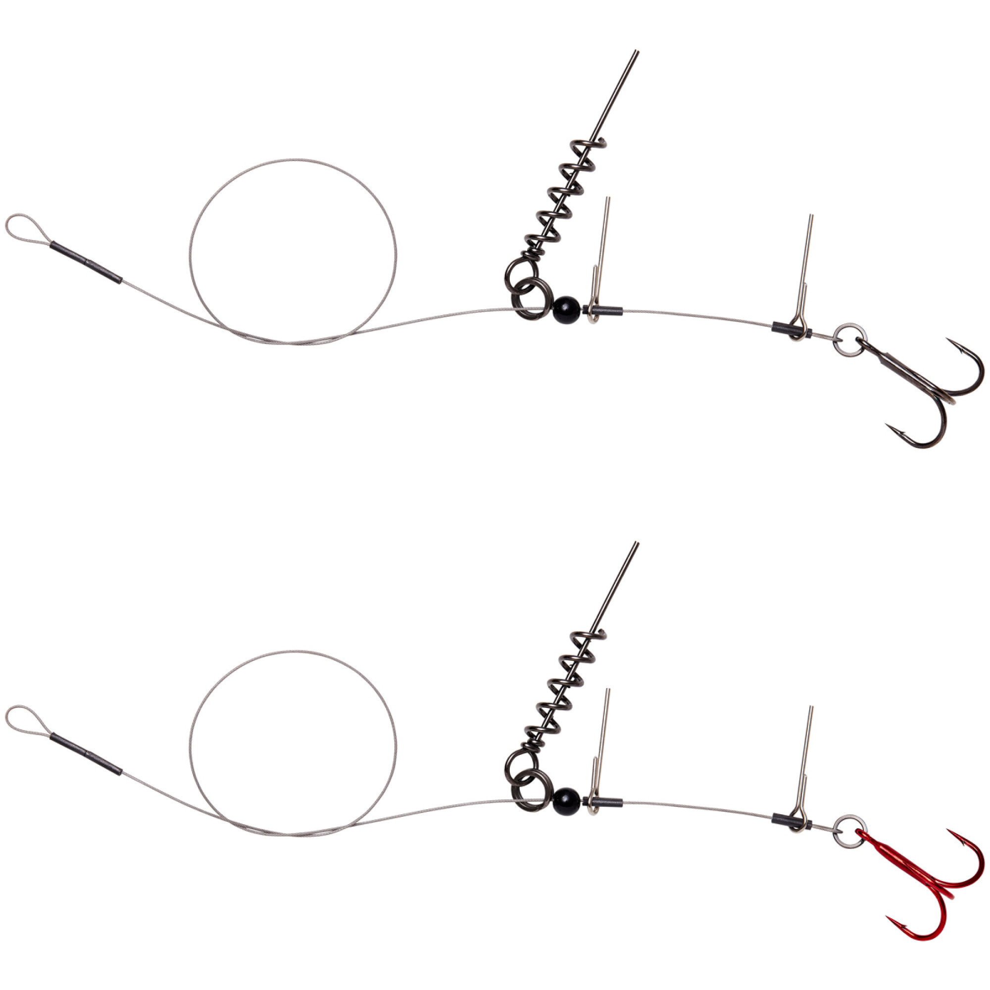 Оснастка Savage Gear Linethru Corkscrew Rig #1 40cm 22kg (2 шт/уп.)