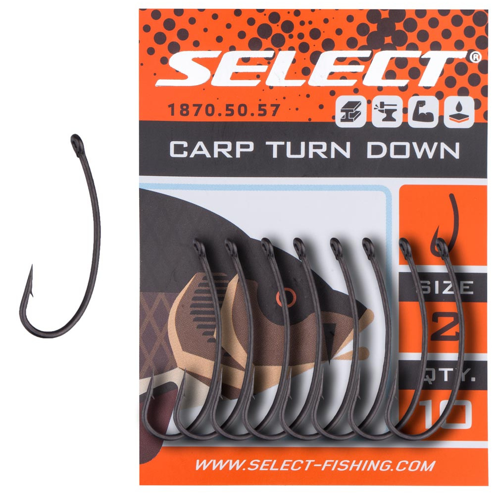 Крючок Select Carp Turn Down #4 (10 шт/уп)
