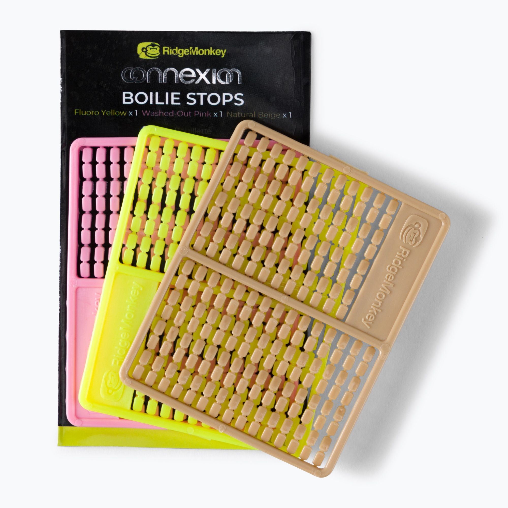 Стопоры для бойлів RidgeMonkey Connexion Boilie Stops Multi Colours (3шт/уп)