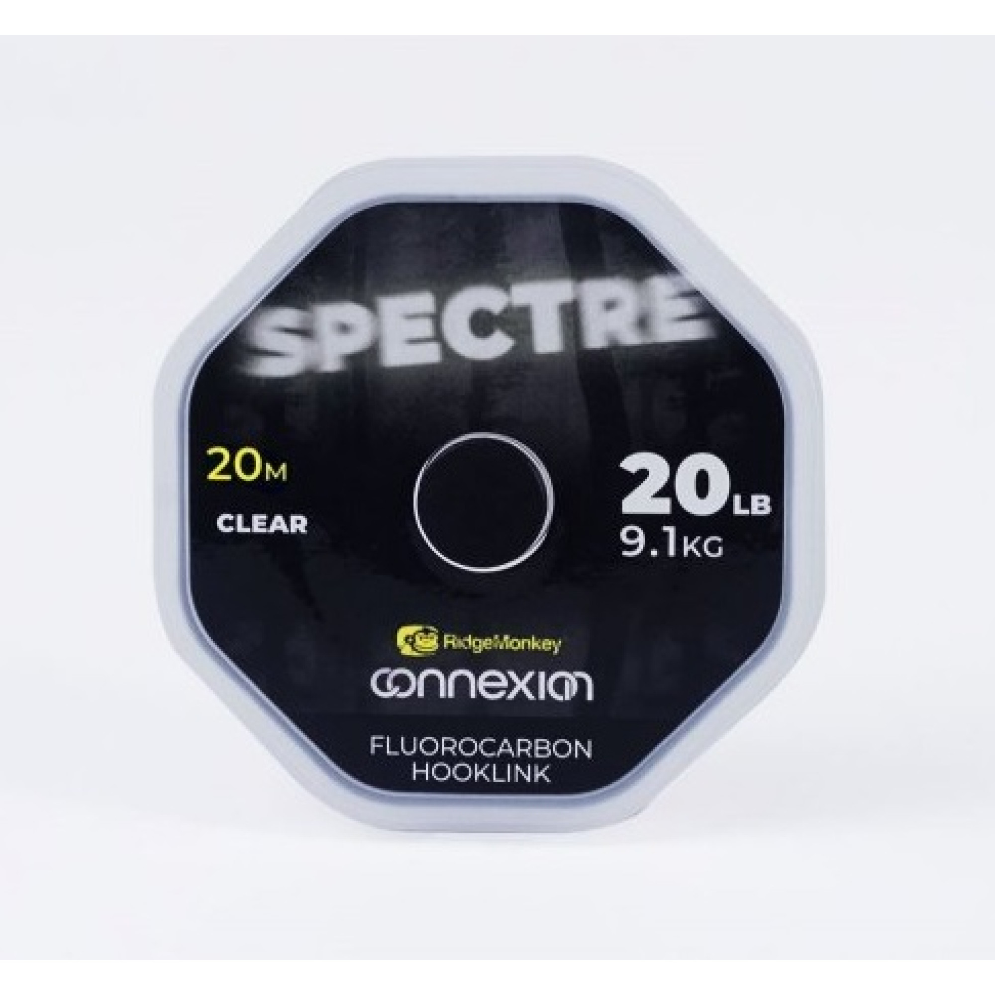 Флюорокарбон RidgeMonkey Connexion Spectre Fluorocarbon Hooklink 20m 20lb/9.1kg