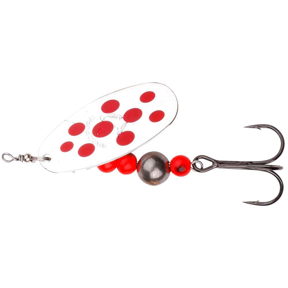 Блесна Savage Gear Caviar Spinner #3 9.5g 04-Fluo Orange & Silver