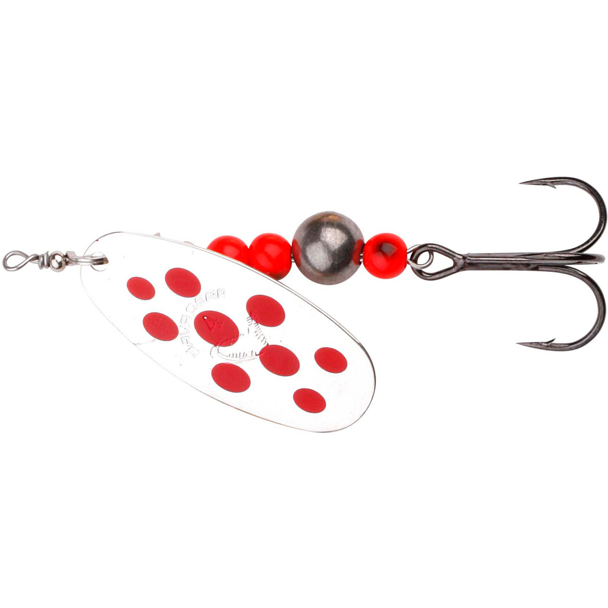 Блешня Savage Gear Caviar Spinner #4 14g 04-Fluo Orange & Silver
