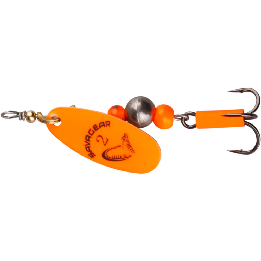 Блесна Savage Gear Caviar Spinner #2 6.0g 06-Fluo Orange