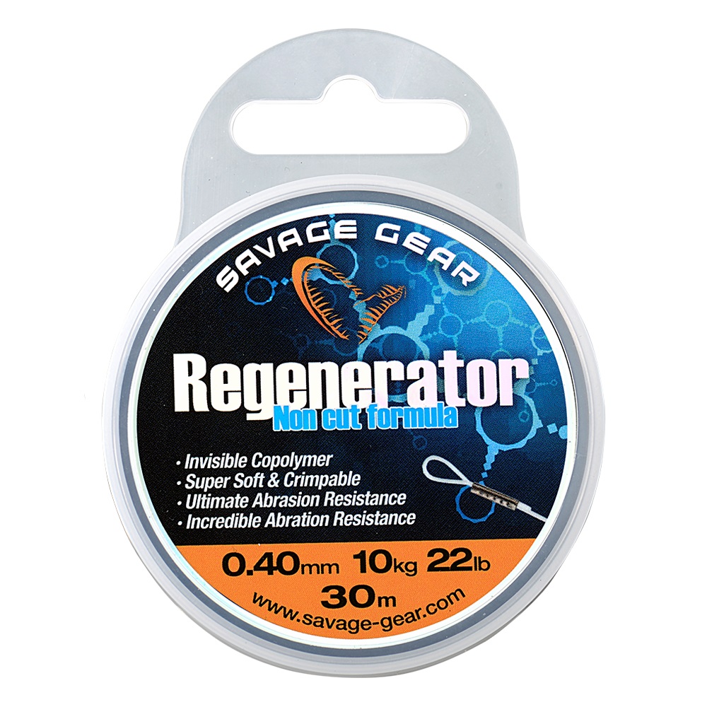 Поводковый материал Savage Gear Regenerator Mono 30m 0.60mm 43.5lb/20kg Clear