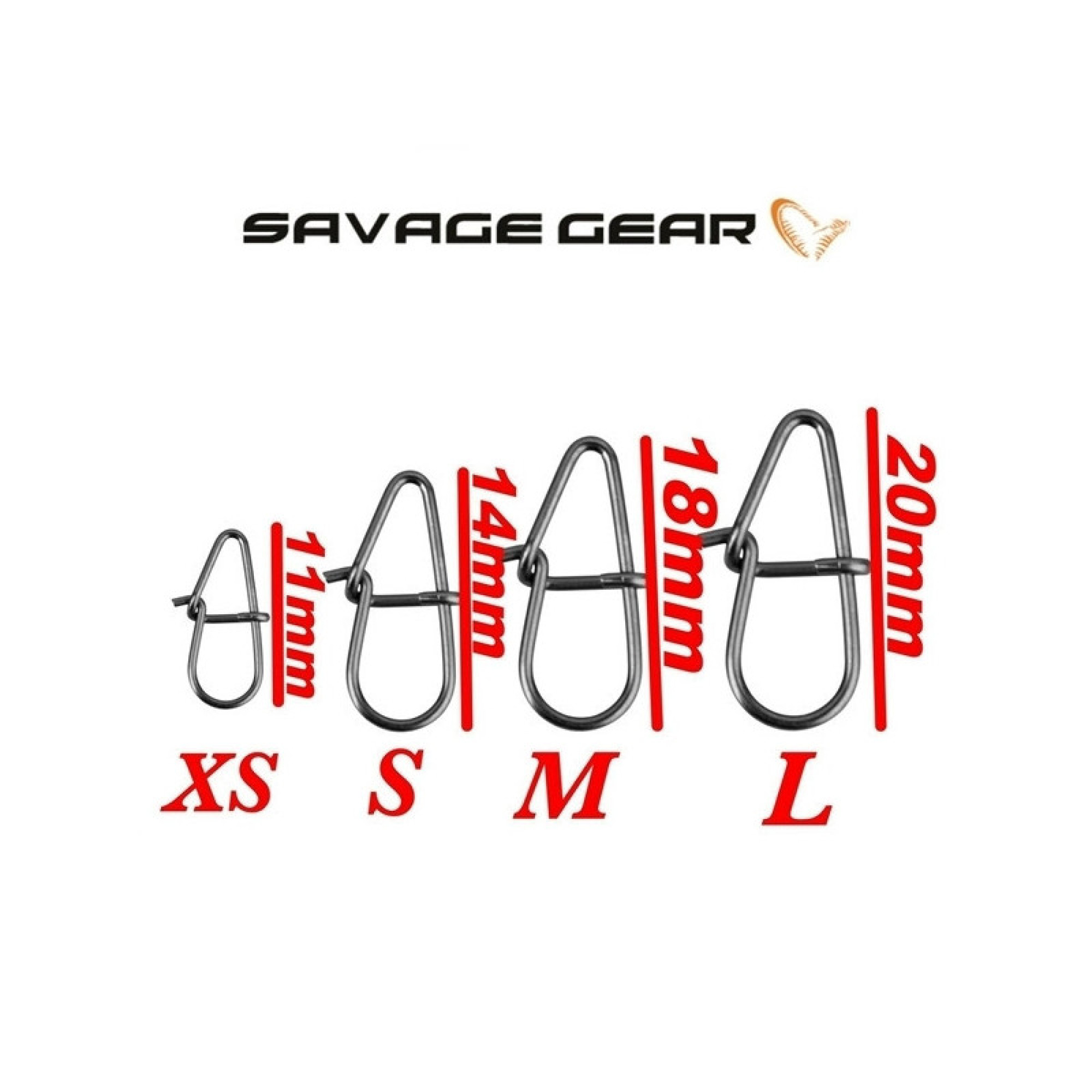 Застібка Savage Gear Needle Eggsnaps M 42kg (20 шт/уп)