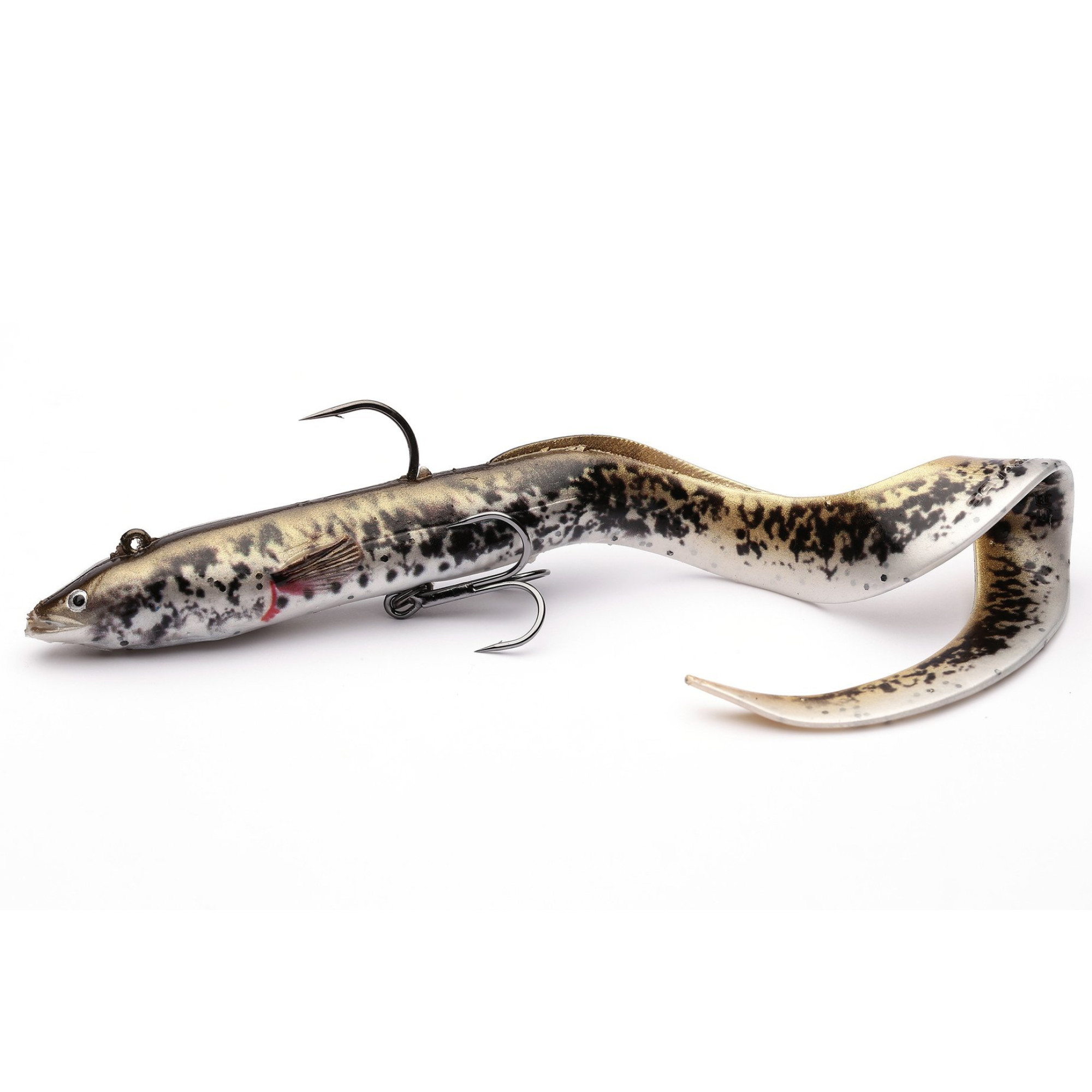 Силікон Savage Gear 4D Real Eel 200mm 38.0g Olive/Pearl PHP