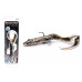 Силікон Savage Gear 4D Real Eel 200mm 38.0g Olive/Pearl PHP