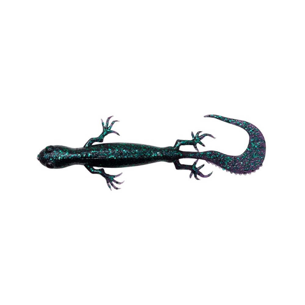 Силикон Savage Gear 3D Lizard 100mm 5.5g Green Pumpkin Purple (6 шт/уп)