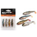 Силікон Savage Gear Craft Cannibal Paddletail Clear Water 65mm 4.0g Mix (4 шт/уп)