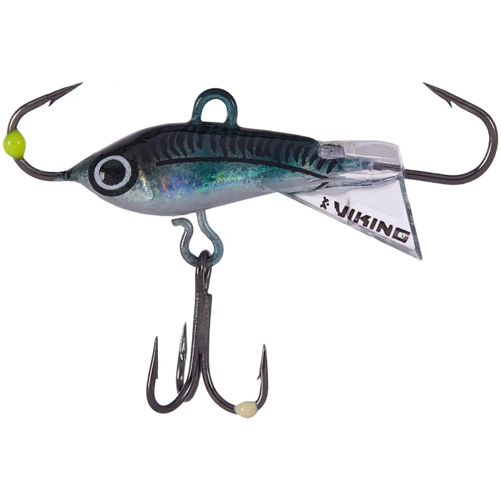 Балансир Viking Fishing Yeti Ice Jig 20mm 3.0g #14 Dark Mackerel