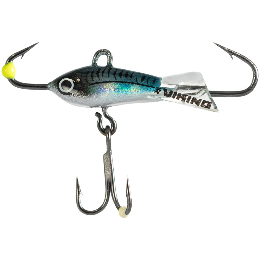 Балансир Viking Fishing Yeti Ice Jig 15mm 1.5g #14 Dark Mackerel