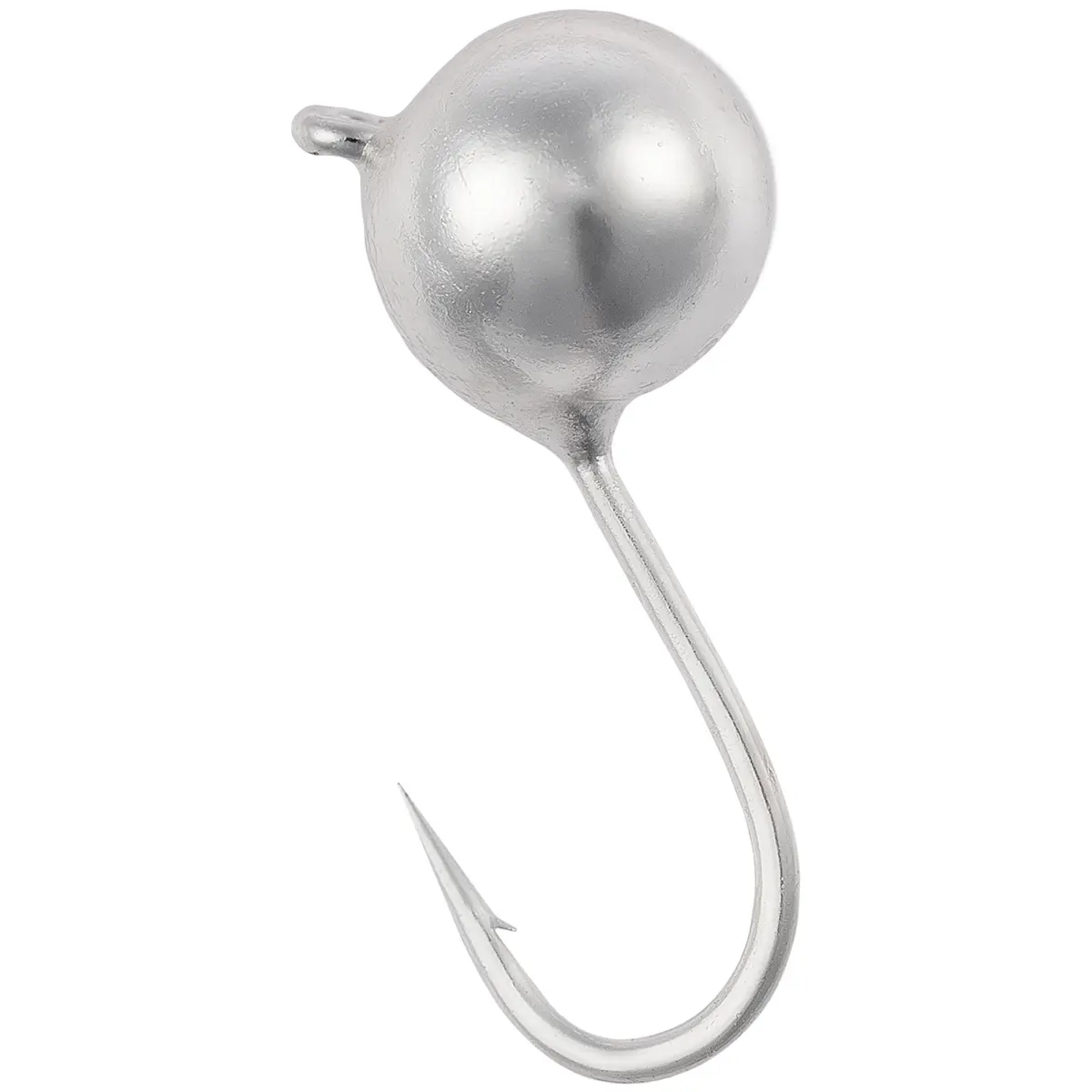 Мормышка вольфрамовая Viking Fishing Round 0.3g 3mm Silver (5шт)