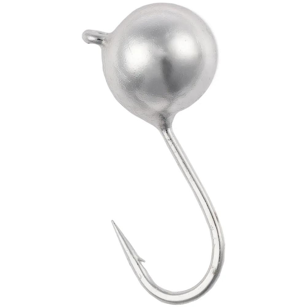 Мормышка вольфрамовая Viking Fishing Round 0.64g 4mm Silver (5шт)