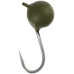 Мормышка вольфрамовая Viking Fishing Round 0.64g 4mm Olive (5шт)