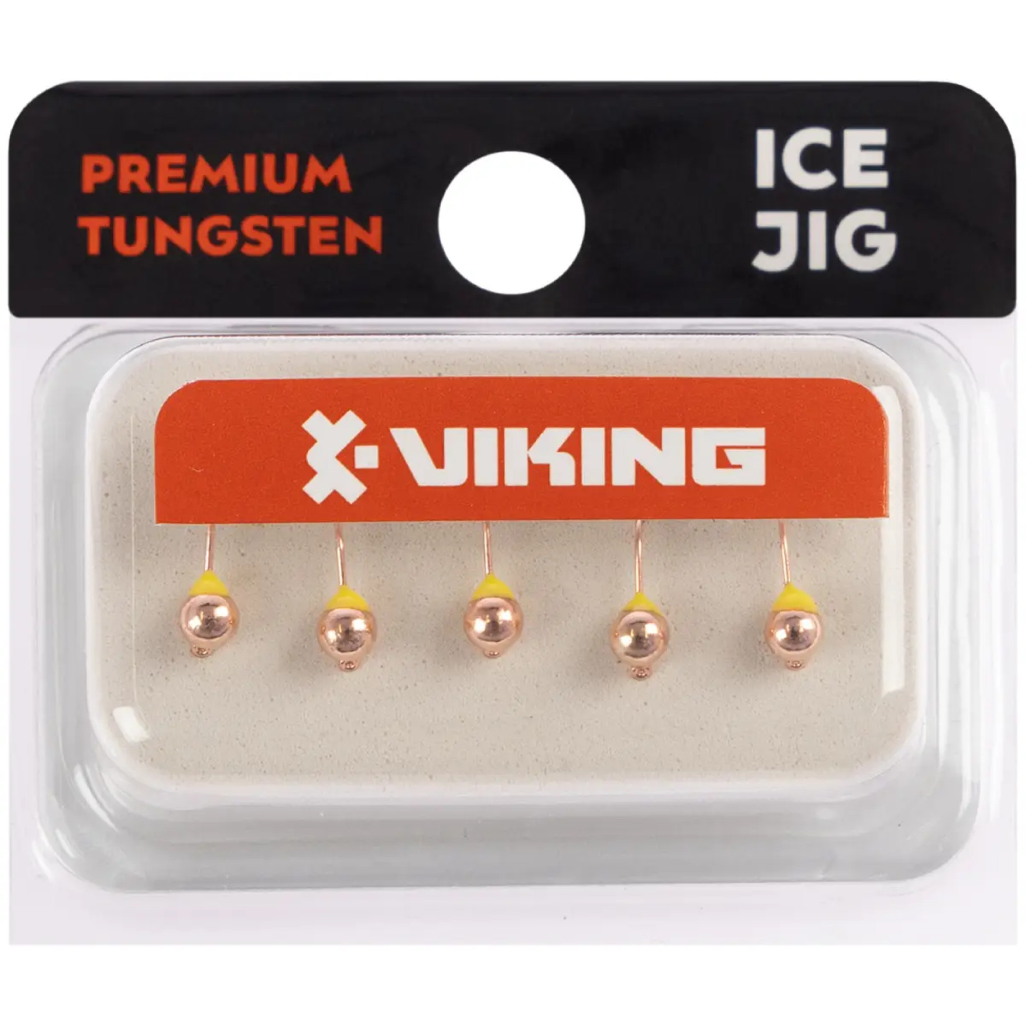 Мормишка вольфрамова Viking Fishing Round+drop 0.31g 3mm Cu (5шт)