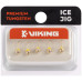 Мормишка вольфрамова Viking Fishing Round+drop 0.31g 3mm Gold (5шт)