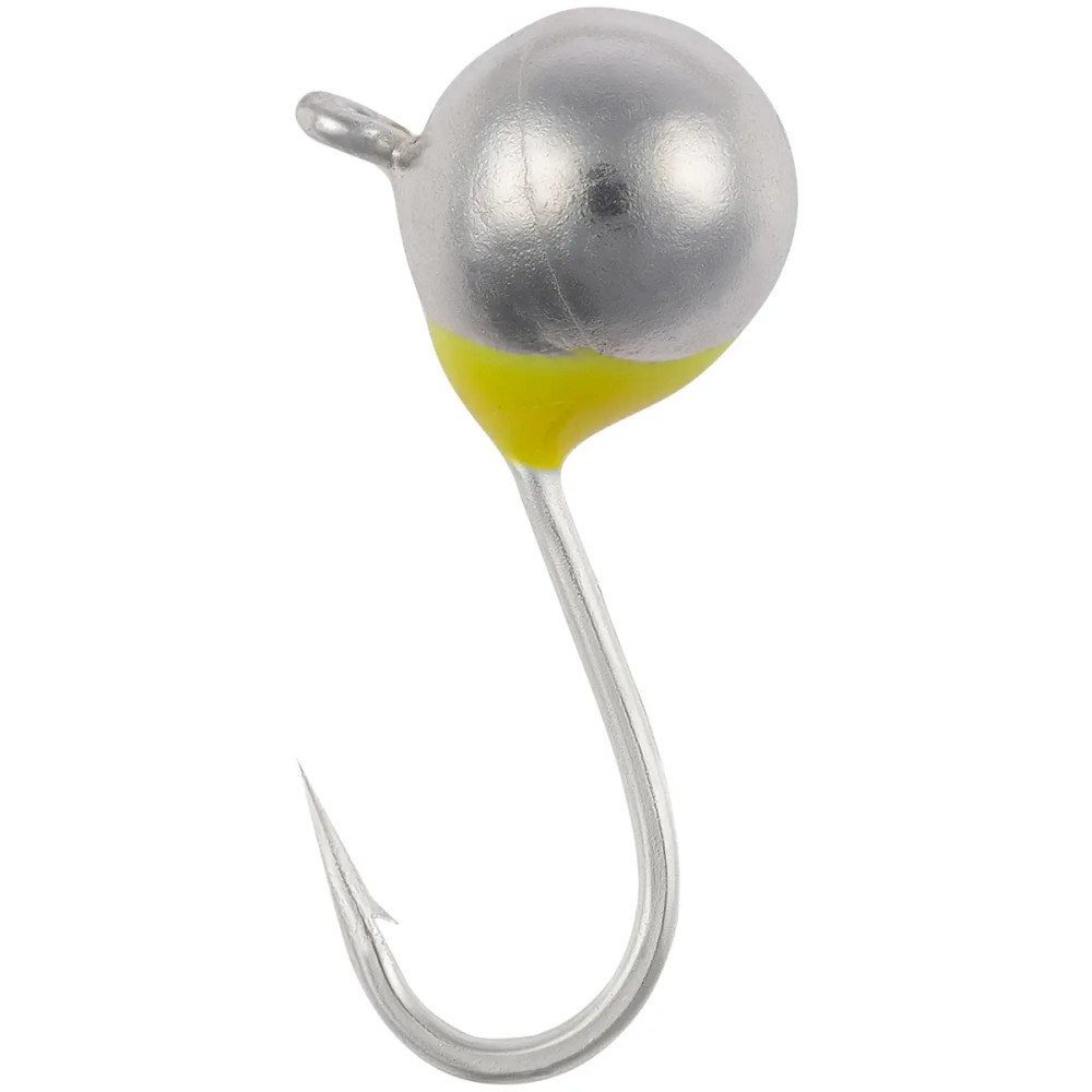 Мормышка вольфрамовая Viking Fishing Round+drop 0.31g 3mm Silver (5шт)