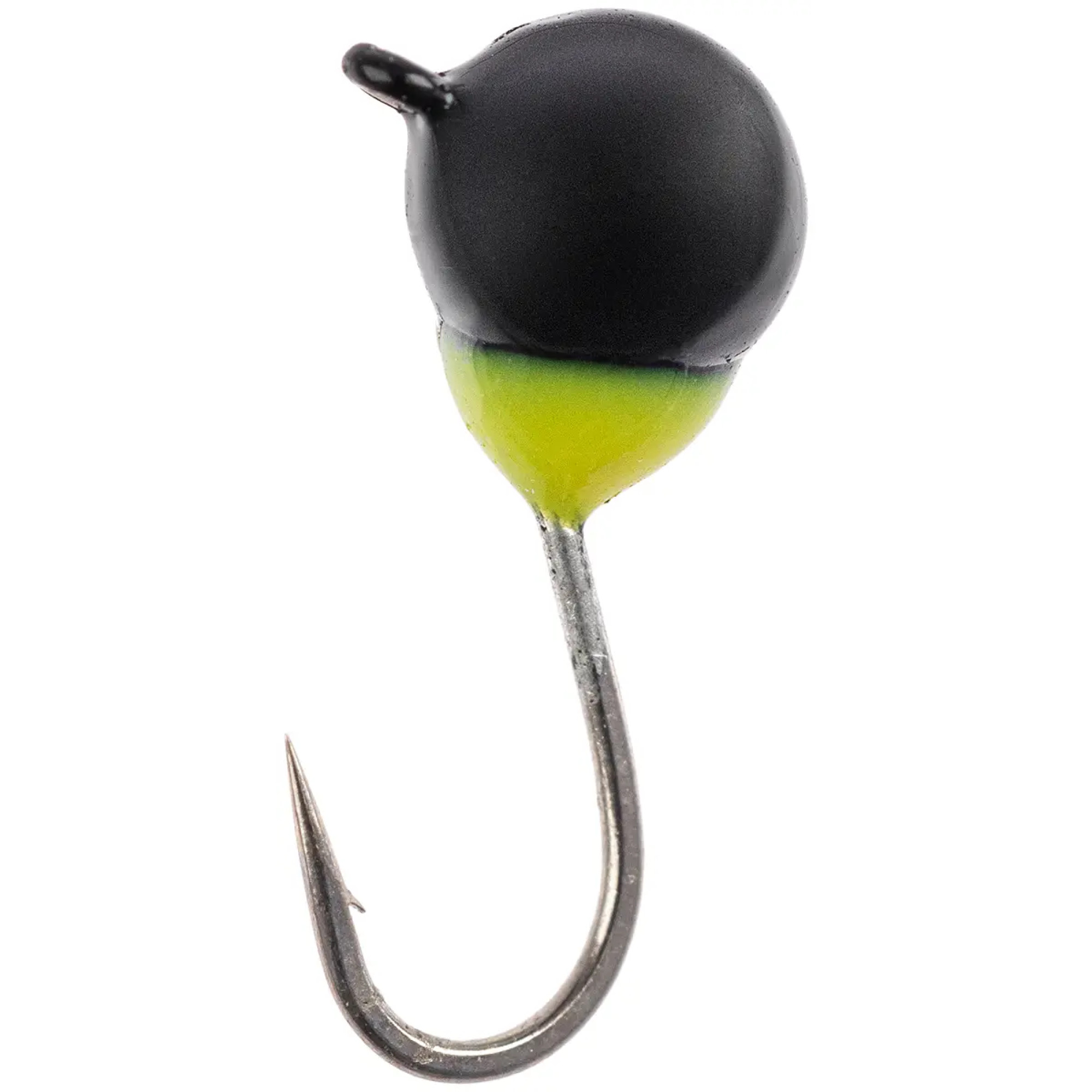 Мормишка вольфрамова Viking Fishing Round+drop 0.31g 3mm Black (5шт)