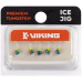 Мормишка вольфрамова Viking Fishing Round+drop 0.31g 3mm Rainbow (5шт)