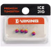 Мормишка вольфрамова Viking Fishing Round+drop 0.65g 4mm Rainbow (5шт)