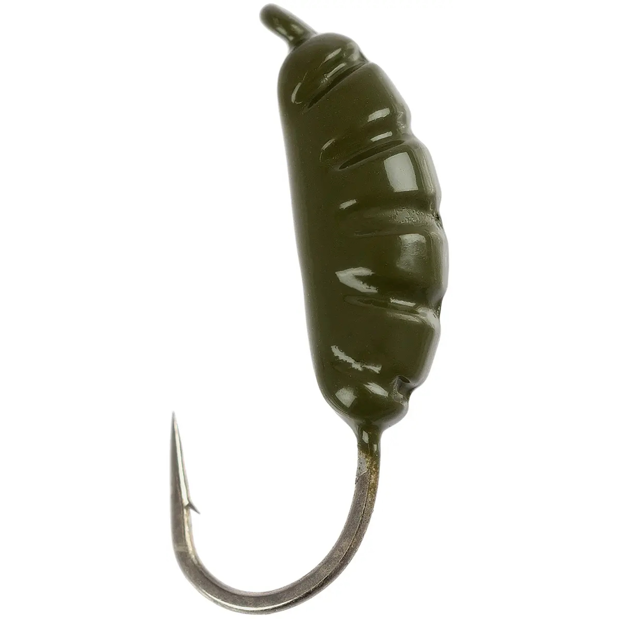 Мормишка вольфрамова Viking Fishing Shrimp 0.33g 7mm Olive (5шт)