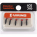 Мормишка вольфрамова Viking Fishing Shrimp+bead 0.37g 7mm Black+R (5шт)