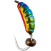 Мормишка вольфрамова Viking Fishing Shrimp+bead 0.95g 9mm Rainbow (5шт)