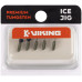 Мормышка вольфрамовая Viking Fishing Rigabik+bead 0.35g 2mm Olive+B (5шт)