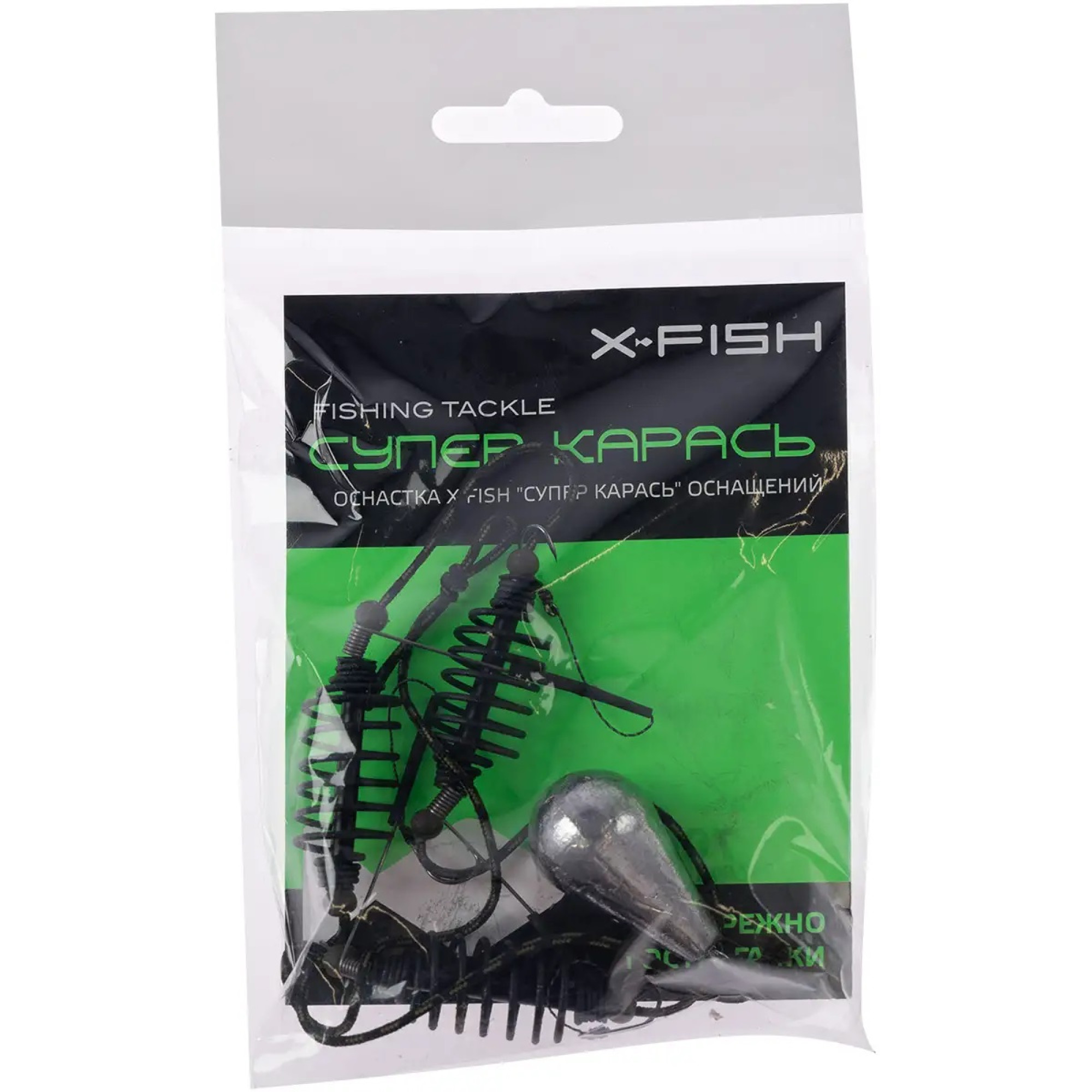 Оснащення X-Fish "Супер карась" 60g