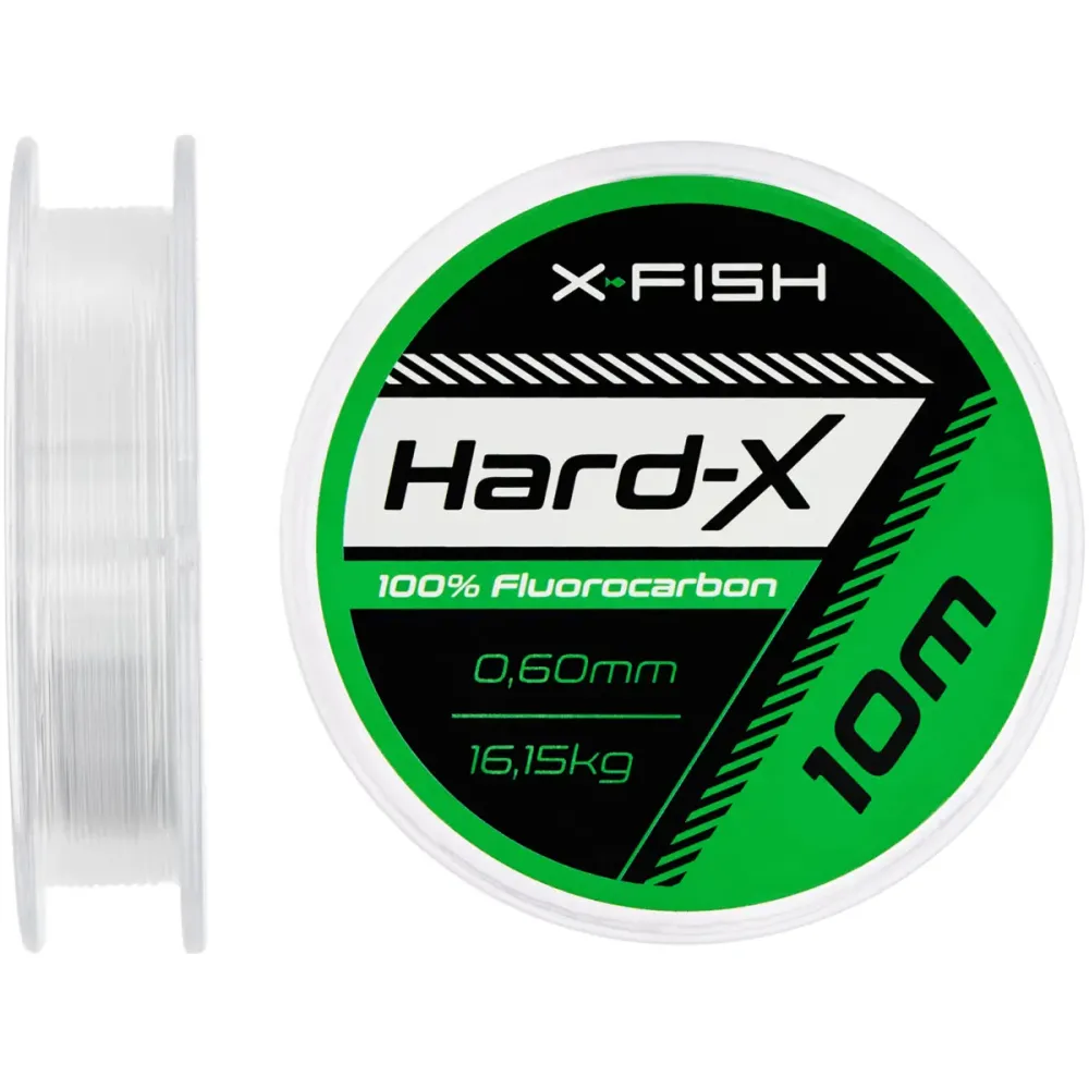 Флюорокарбон X-Fish Hard-X 10m (clear) 0.60mm 16.15kg